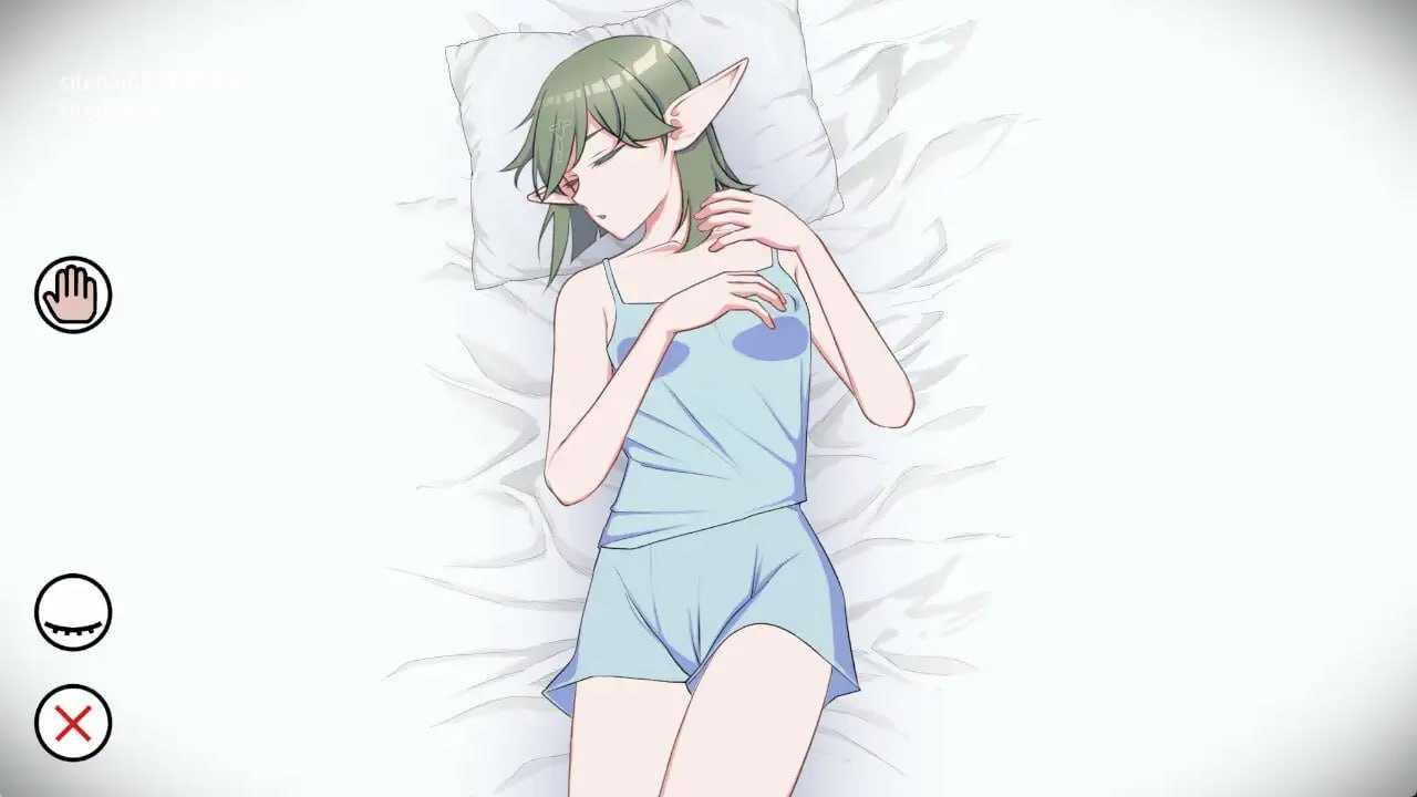 对绿发碧眼的精灵女孩恶作剧 緑髪碧眼エルフちゃんに悪戯するやつ [生肉版] [PC] [SLG/动态H] [472M/百度云/FM]