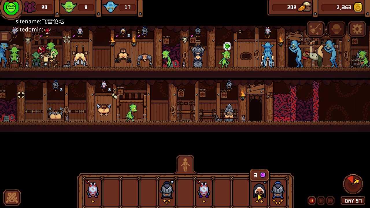 [哥布林巢穴 / Goblin Nest] [v1.36 官中无码动态] [PC] [SLG, 经营, 像素, 动态] [56.5m/百度云/FM]