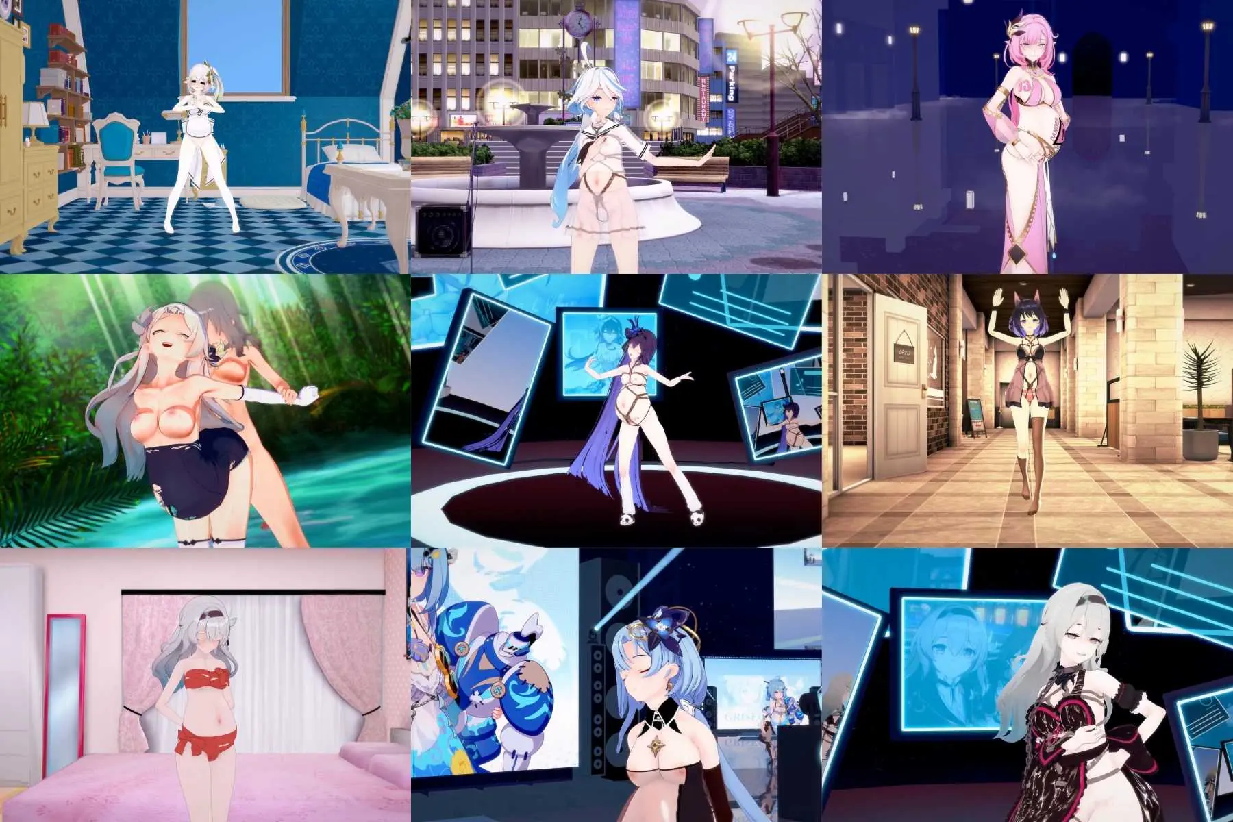 【MMD】【更新至2025.10.27】精品合集_高质量R18MMD_yuci_孕肚_futa【4G/30V】【FM转BD】