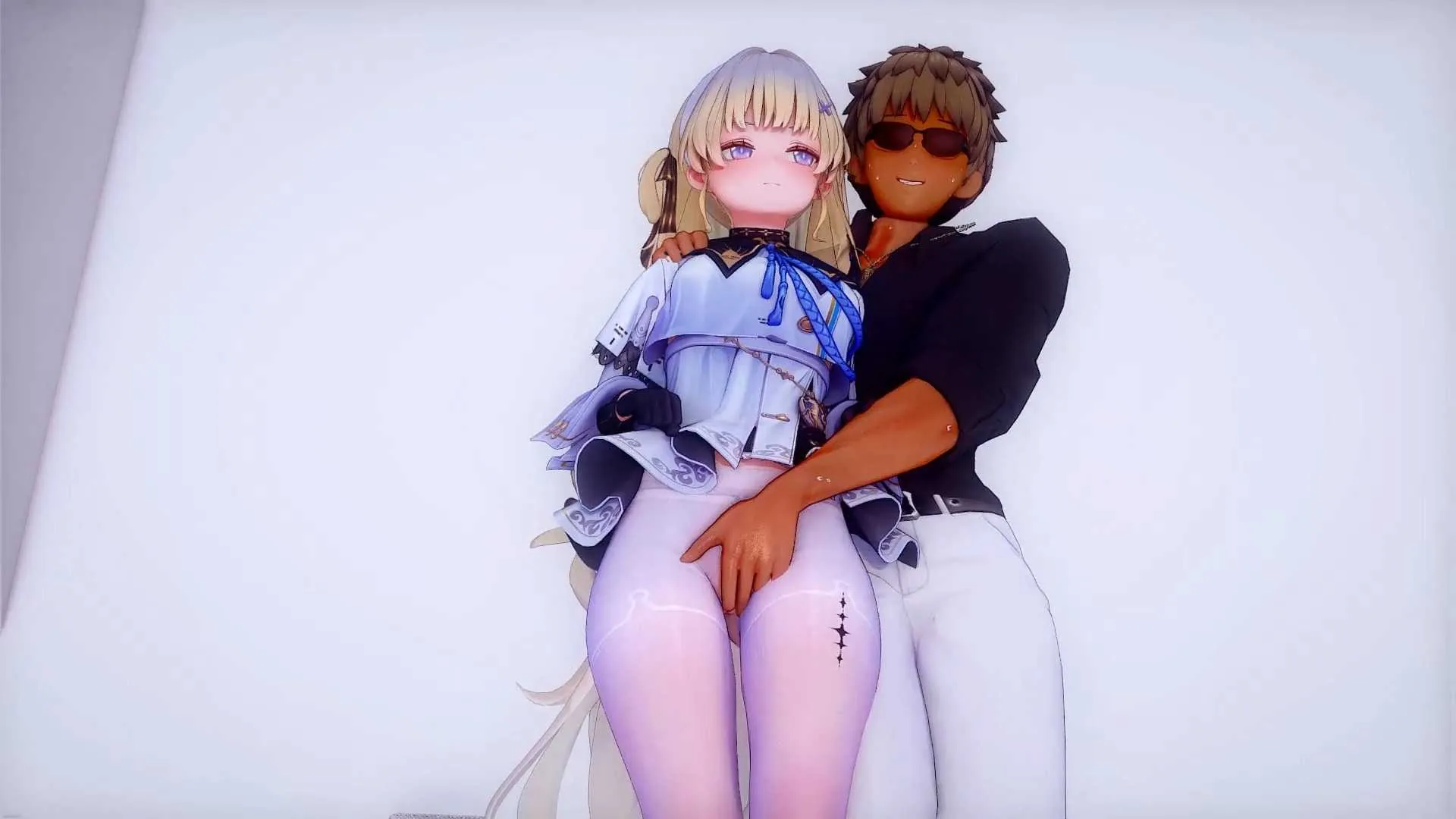 【MMD/dlaldn/纯啪】白丝菲比潮吹AV摄影【280m/1080p/飞猫百度】