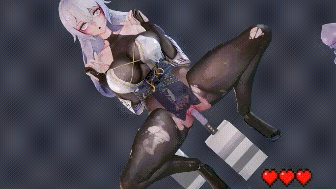 【MMD/Bitch Knight/舞啪】崩坏 黑丝大鸭鸭和跳格子游戏【299m/1080p/飞猫百度】