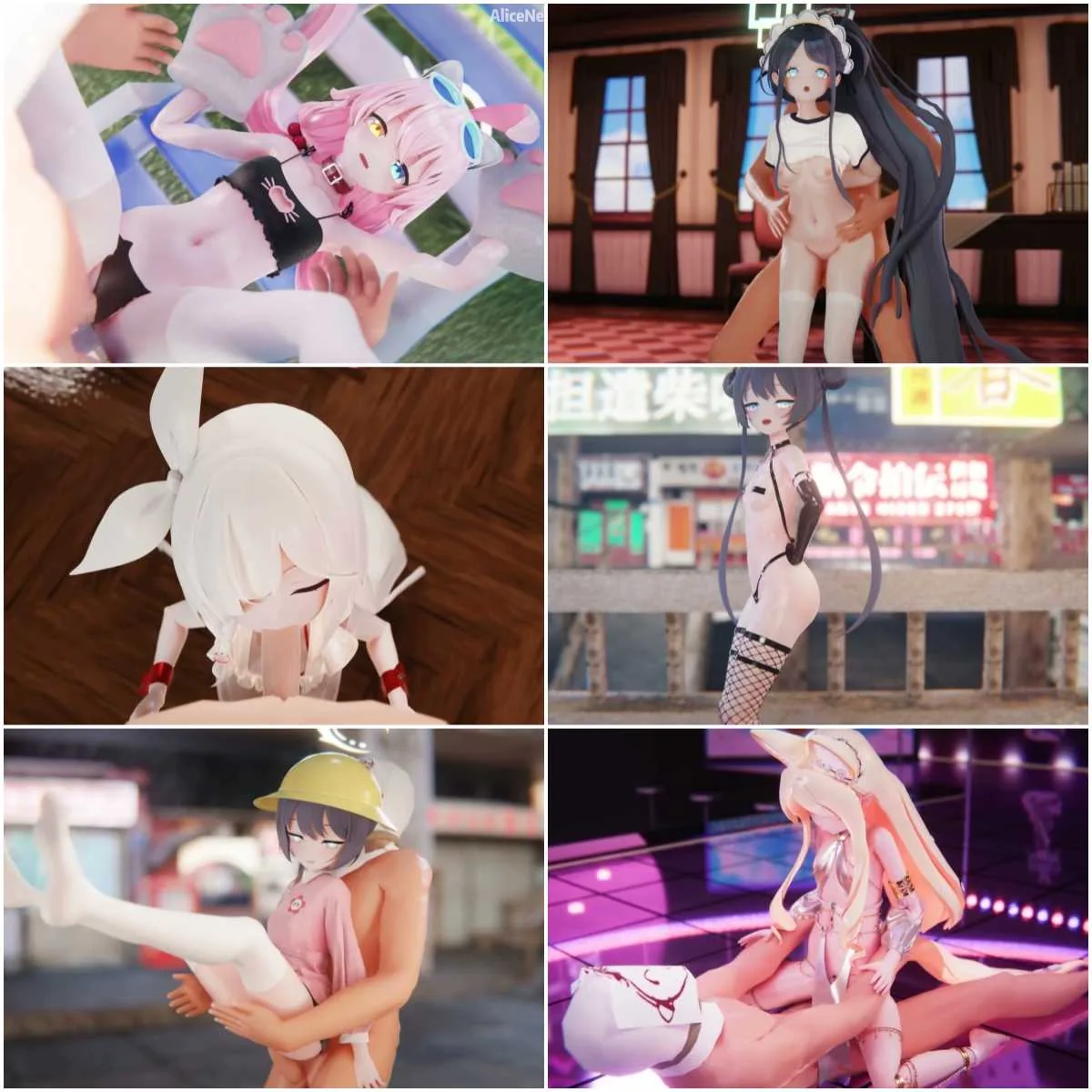 【MMD】【更新至2025.5.18】精品合集2_高质量R18MMD_AliceNeko666【1.3G/7V】【FM转BD】
