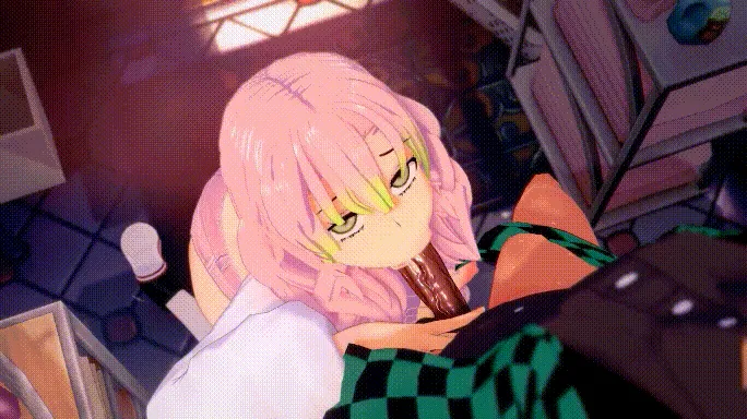【MMD/法國原神糕手/纯啪】鬼灭之刃NTR 甘露寺蜜璃的特训【268m/1080p/飞猫百度】
