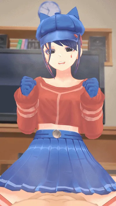 [3D/无修/动态] LazyProcrast 10月新作：MiSide 米塔 清纯美少女多体位激情爆肏 [433M/FM/WY]