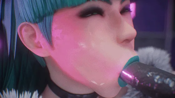 [3D/无修/CV] bouquetman 4月新作：莫莉卡+伊芙琳+耀嘉音 性感恶魔女王娴熟口技深喉口爆 [1.8G/FM/WY]