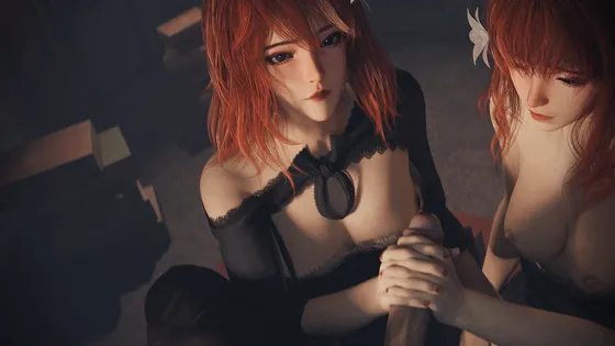 [3D/无修/CV] Erovirus 11月新作：2025 Devola&Popola 性感姐妹花贴身侍奉 [117M/FM/WY]