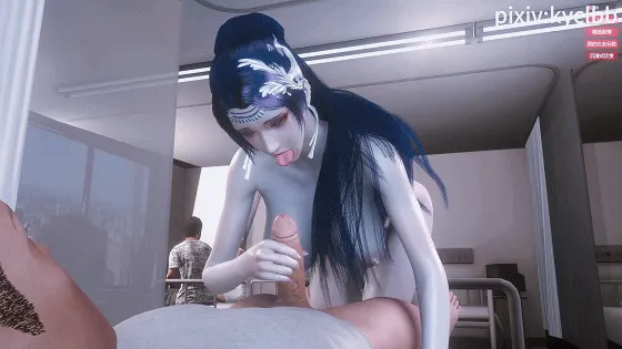 [3D/动态/VAM] kyclbb：我的女友云韵医院记 极品模特女友 牛仔裤里丝 顶级黑丝骚脚射爆 [中字] [5.5G/FM/WY]