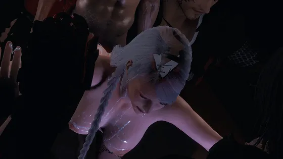 [3D/夫目前犯/NTR] szyca：吉兒NTR 无能男友只能看着黑丝女友被黑人侵犯中出 [1.6G/FM/WY]