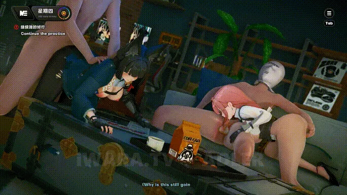 【MMD/ADLER/纯啪】绝区零 调教开发月城柳和星见雅1+2【559m/1080p/飞猫百度】