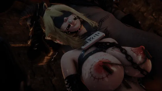 [3D/无修/CV] Elarbaby：D-25 阿尔托莉雅 金发巨乳御姐监禁拘束调教中 [1.6G/FM/WY]