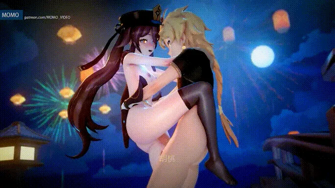 【MMD/MOMO/纯啪】原神 39.胡桃只能以身相许了【199m/1080p/飞猫百度】