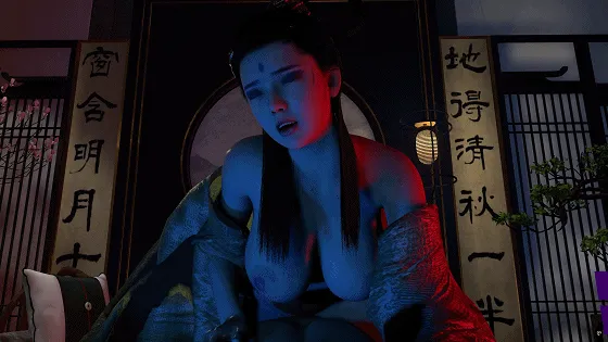 [3D/动态/VAM] fgg99：吕玲绮+二姐+唐紫尘 性感黑丝御姐女上位骑乘爆肏中出 [4.6G/FM/WY]