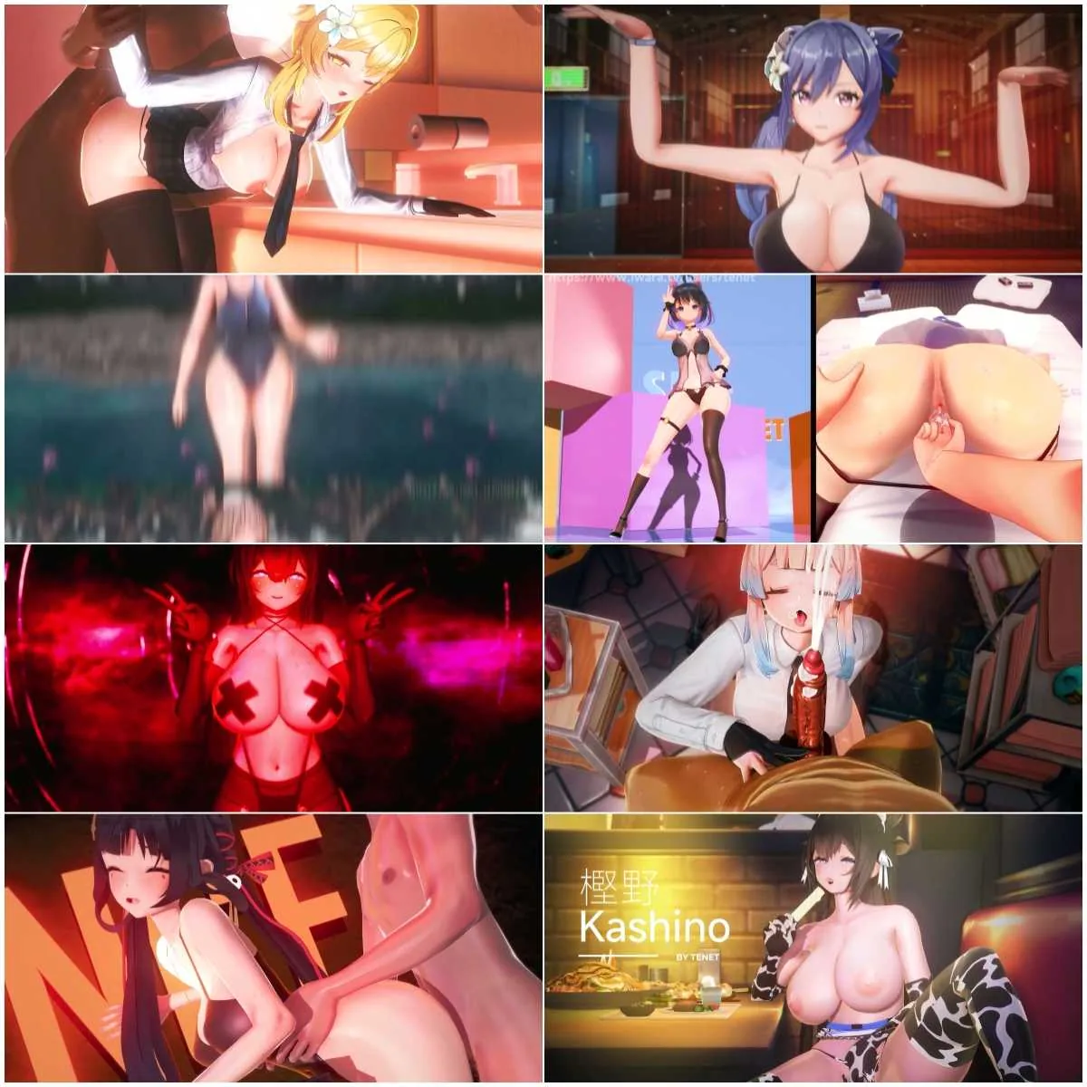 【水友特供版】【MMD】精品合集2_超高质量R18MMD_TENET【2.4G/10V/全1080P】【FM转BD】