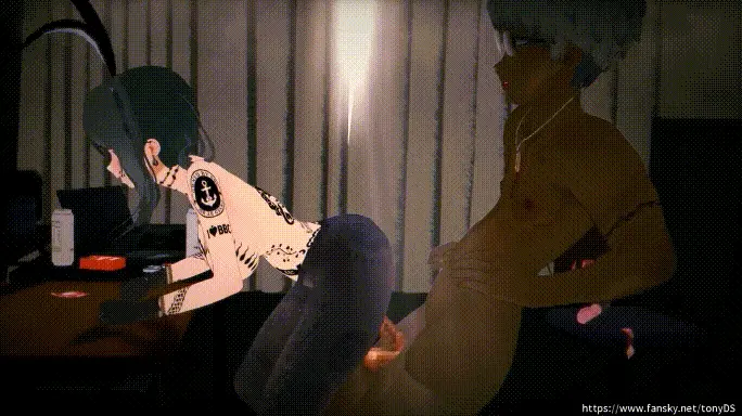 【MMD/托尼带水/纯啪/QOS】碧蓝航线NTR 舰娘出轨记录1+2【416m/1080p/飞猫百度】
