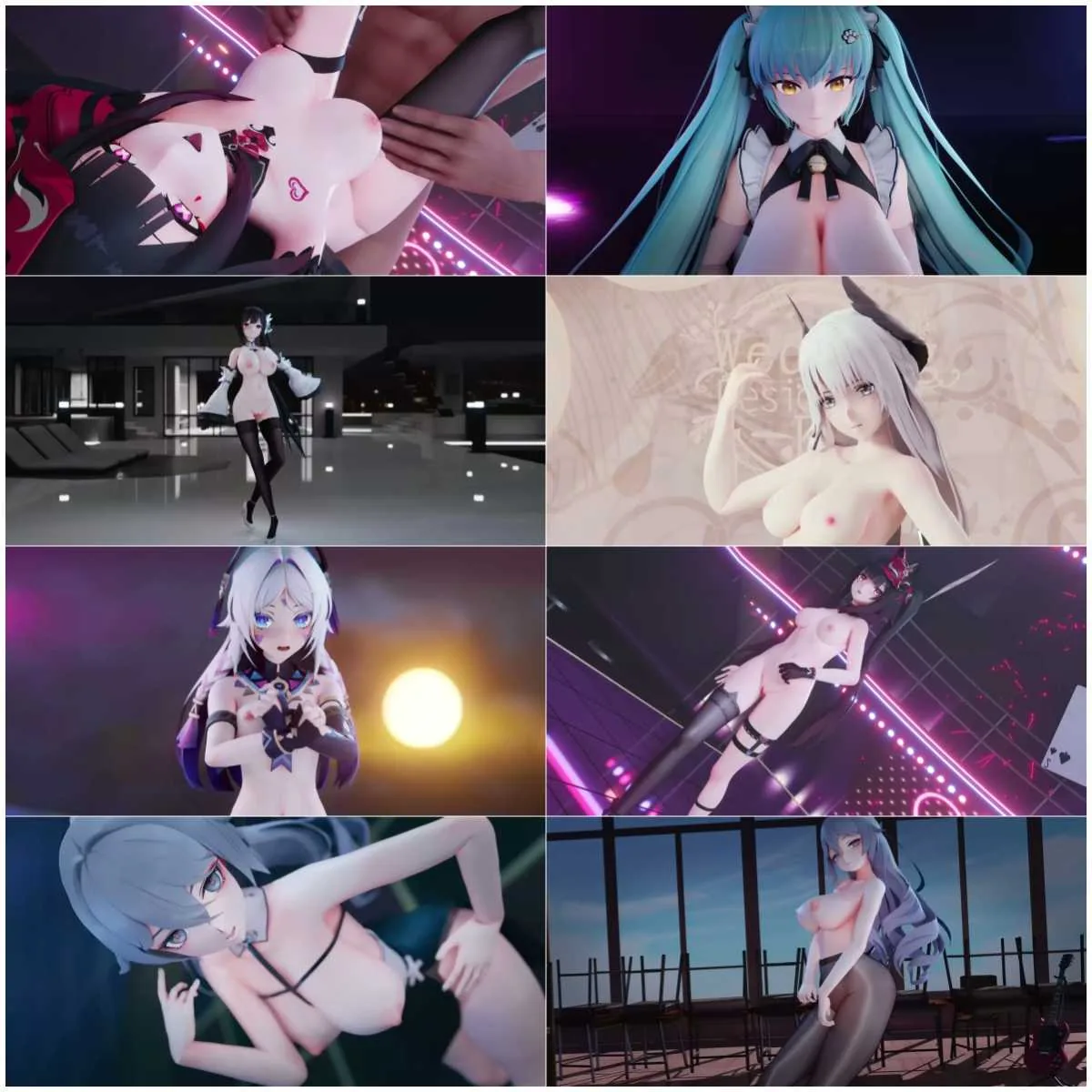 【MMD】【更新至2025.6.1】精品合集7_高质量R18MMD_Lucia【1.3G/8V】【FM转BD】