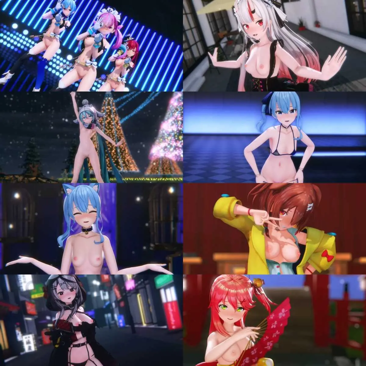 【MMD】【更新至2025.6.30】精品合集1_超高质量R18MMD_Kiido【1.9G/8V】【FM转BD】