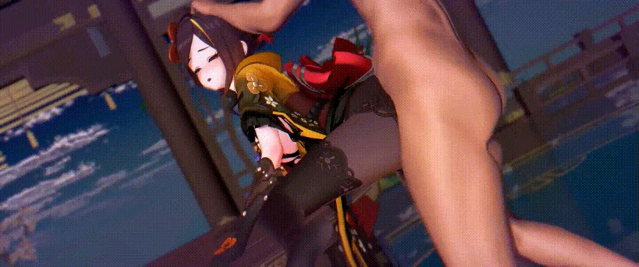 【MMD/runhh/纯啪】原神 瑞希x千织~甜蜜的梦境【249m/1080p/飞猫百度】