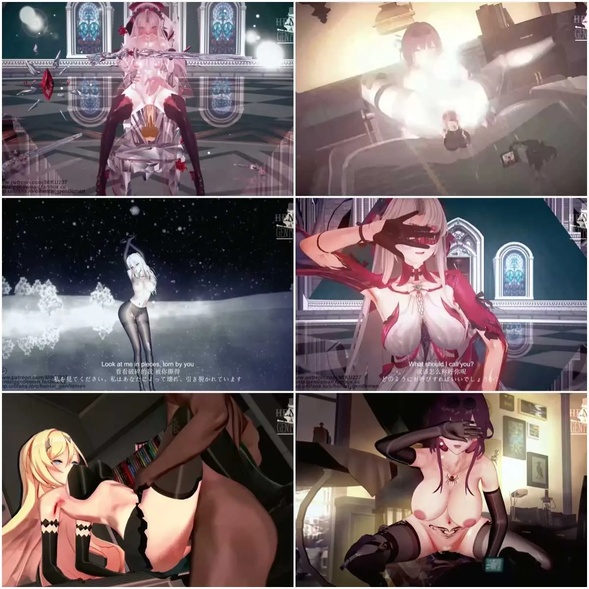【MMD】【更新至2025.6.7】精品合集3_高质量R18MMD_HentaiGentleman【1.3G/6V/中英日三语】【FM转BD】