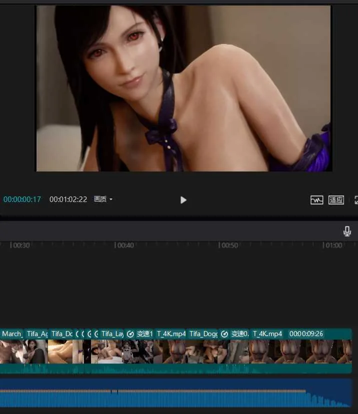 【3D同人/HMV】1080HD:tifa混剪