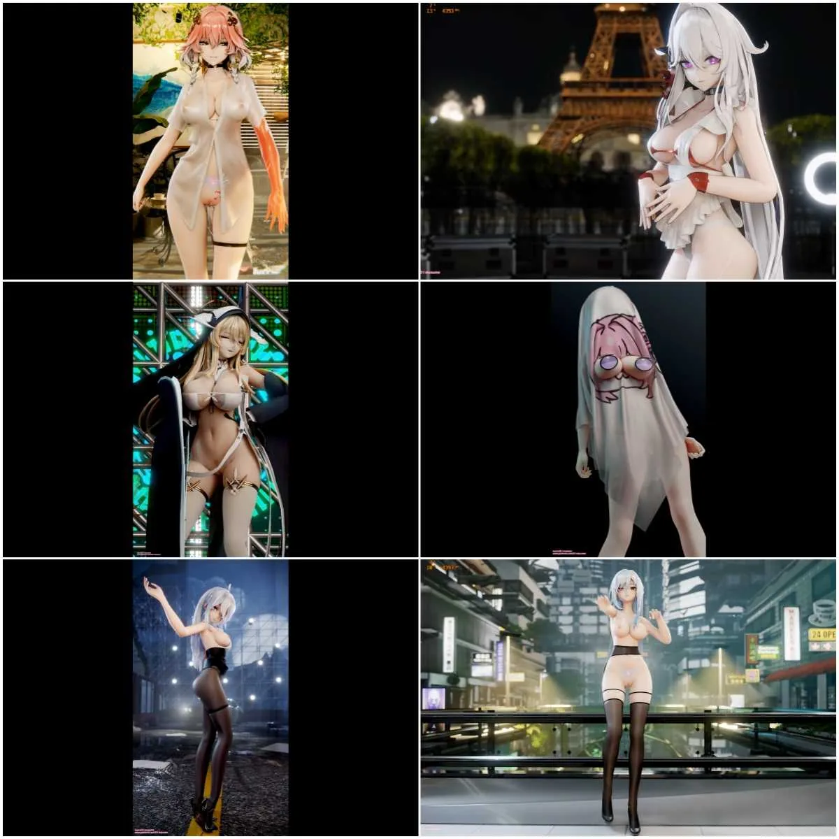【MMD】【更新至2025.4.20】精品合集1_高质量R18MMD_01musume【1.2G/9V】【FM转BD】