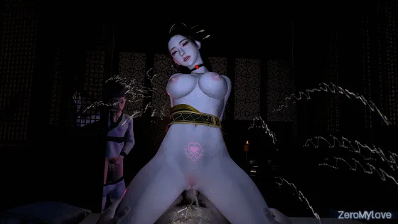 [3D/动态/VAM] ZeroMylove：姚曦圣女 性感御姐女上位骑乘舞啪 [2.4G/FM/WY]