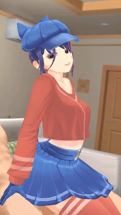 [3D/无修/动态] LazyProcrast 10月新作：MiSide 米塔 清纯美少女多体位激情爆肏 [433M/FM/WY]