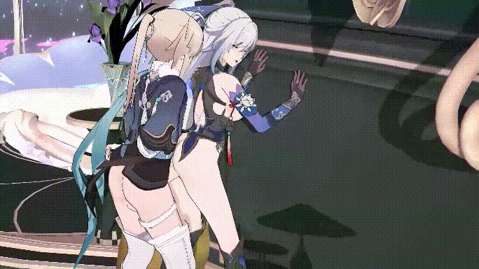 【MMD/fengyunmomo/纯啪】星穹铁道 彦卿艹镜流【286m/1080p/飞猫百度】