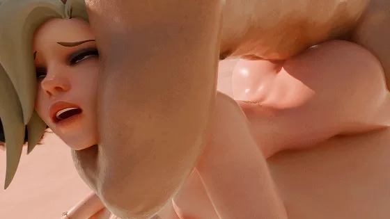 [3D/无修/CV] Bewyx 10月新作：天使&D.Va 性感姐妹花激情双飞 [1.4G/FM/WY]