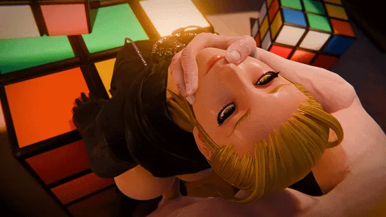 [3D/动态/无修] InitialA 9月新作：拉克西奴&凯丽 性感姐妹花激情双飞 [1.2G/FM/WY]