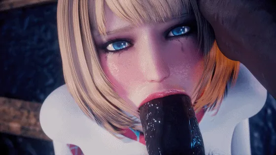 [3D/无修/CV] bouquetman 3月新作：格温+玛莉卡+女天狗 极品性感女神顶级劲爆身材黑色巨根爆肏中出 [2.3G/FM/WY]