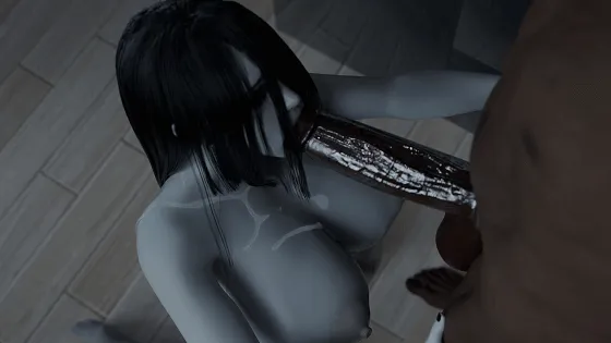 [3D/无修/CV] TDonTran 11月新作：Sadako Long animation 2025 Full 劲爆身材爆乳女鬼黑色巨根爆肏中出 [1.7G