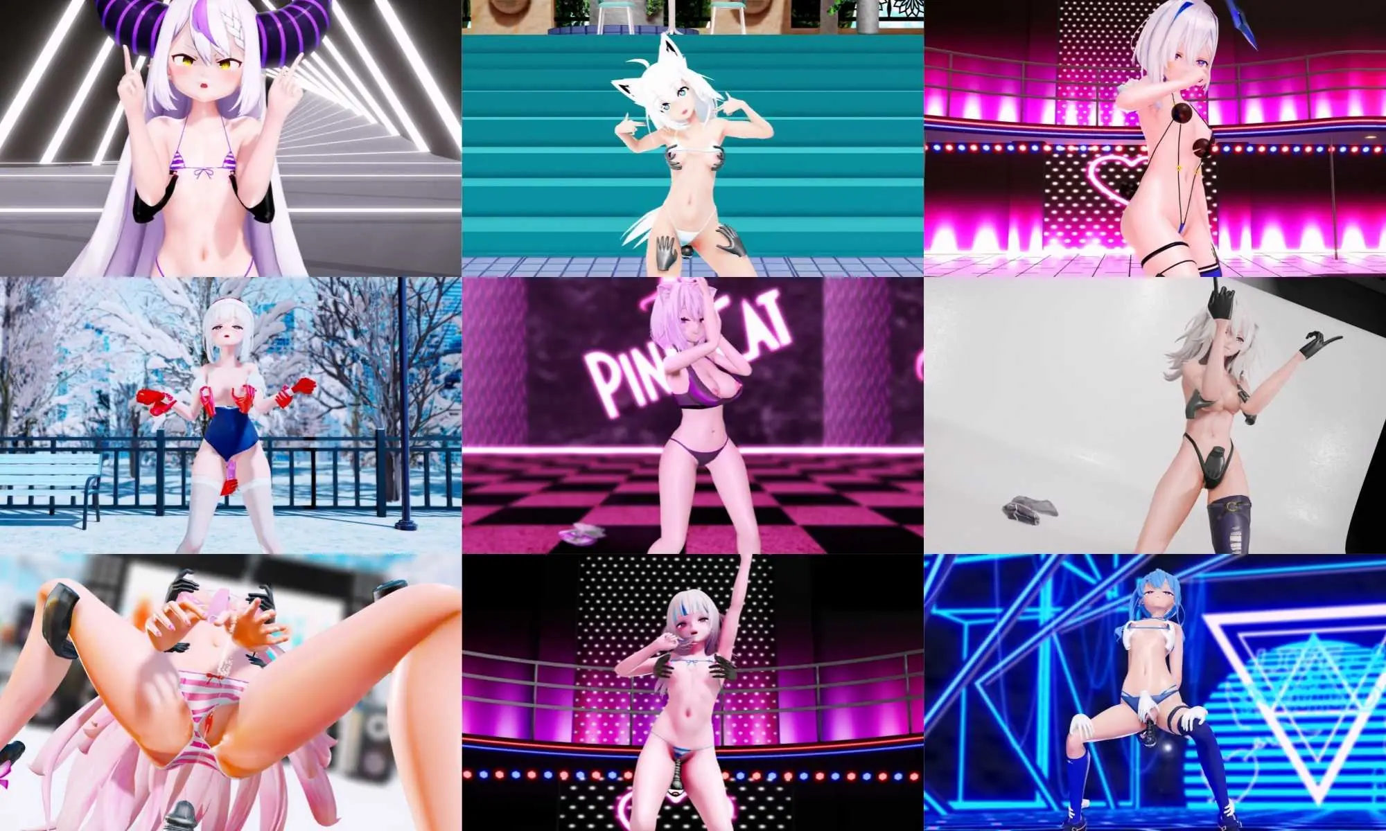 【MMD】【更新至2025.10.10】精品合集_高质量R18MMD_wem4464_舞啪【1.3G/10V】【FM转BD】