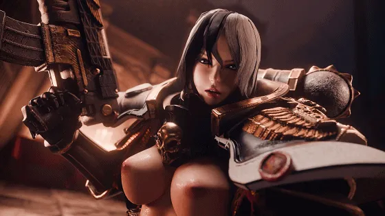 [3D/无修/CV] Magikal3D 9月新作：Selene 黑皇后 性感黑丝御姐传教士体位爆肏中出 [2.5G/FM/WY]