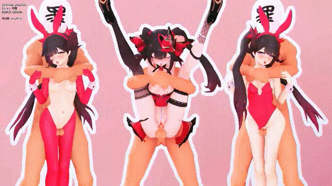 【MMD/咕酱/舞啪】星铁舞啪 花火三重奏【132m/1080p/飞猫百度】
