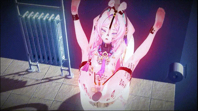 【MMD/Relozer/纯啪】原神NTR 精液便所茜特菈莉【182m/1080p/飞猫百度】