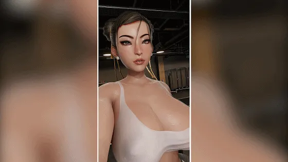 [3D/无修/CV] Conseit 3月新作：金克丝+Nemia+春丽 性感御姐白嫩翘臀后入爆肏中出 [3.9G/FM/WY]
