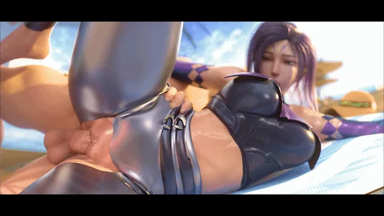 [3D/无修/CV] MEGAERA 9月新作：Kaisa Beach 卡莎 性感金发侧入激情爆肏 [1.6G/FM/WY]