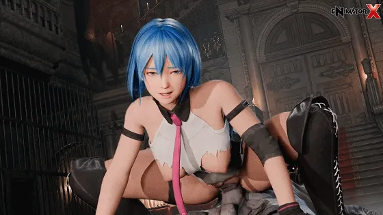 [3D/无修/CV] eNimatorX 8月新作：淑芬+妮可+蕾娜+艾玛+冰月花雪 性感御姐激情爆肏 [322M/FM/WY]