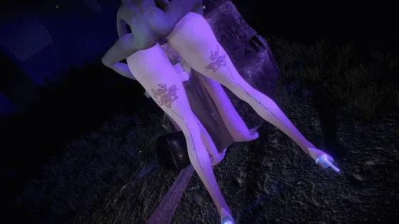 [3D/小马大车/NTR] 牛头人爱好者：金毛女-落难女王3 性感丰满御姐野外自慰被丑陋哥布林偷袭侵犯中出 [8.7G/FM/WY]