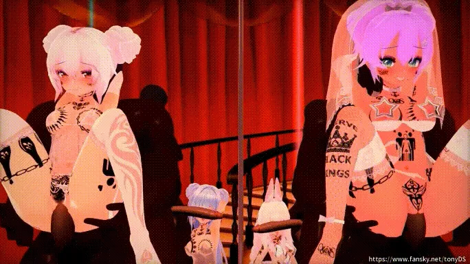 【MMD/托尼带水/纯啪/QOS】碧蓝航线NTR 舰娘出轨记录1+2【416m/1080p/飞猫百度】
