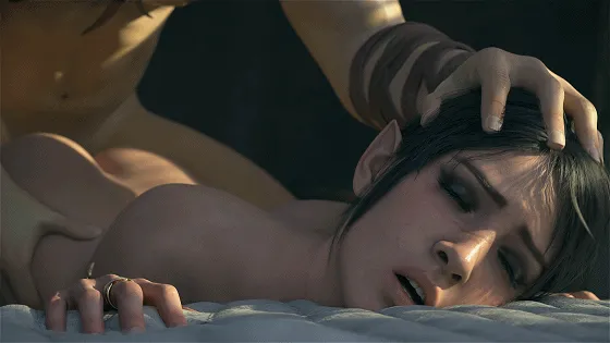 [3D/无修/CV] HydraFXX 8月新作：Shadowheart Doggy 影心 性感御姐狗爬式爆肏高潮震颤 [215M/FM/WY]