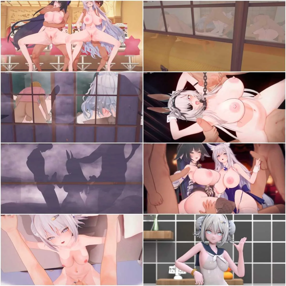【MMD】【更新至2025.4.17】精品合集1_高质量R18MMD_李十七夜_含NTR_隐姦【1.9G/10V】【FM转BD】