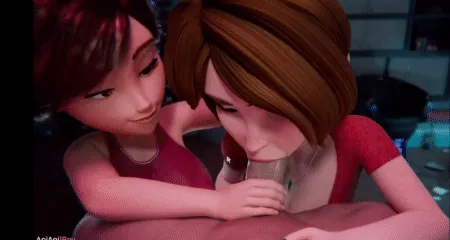 【3D】卡斯阿姨和弹力女超人全网同人视频3D合集【移动网盘】【视频：180V/14G】