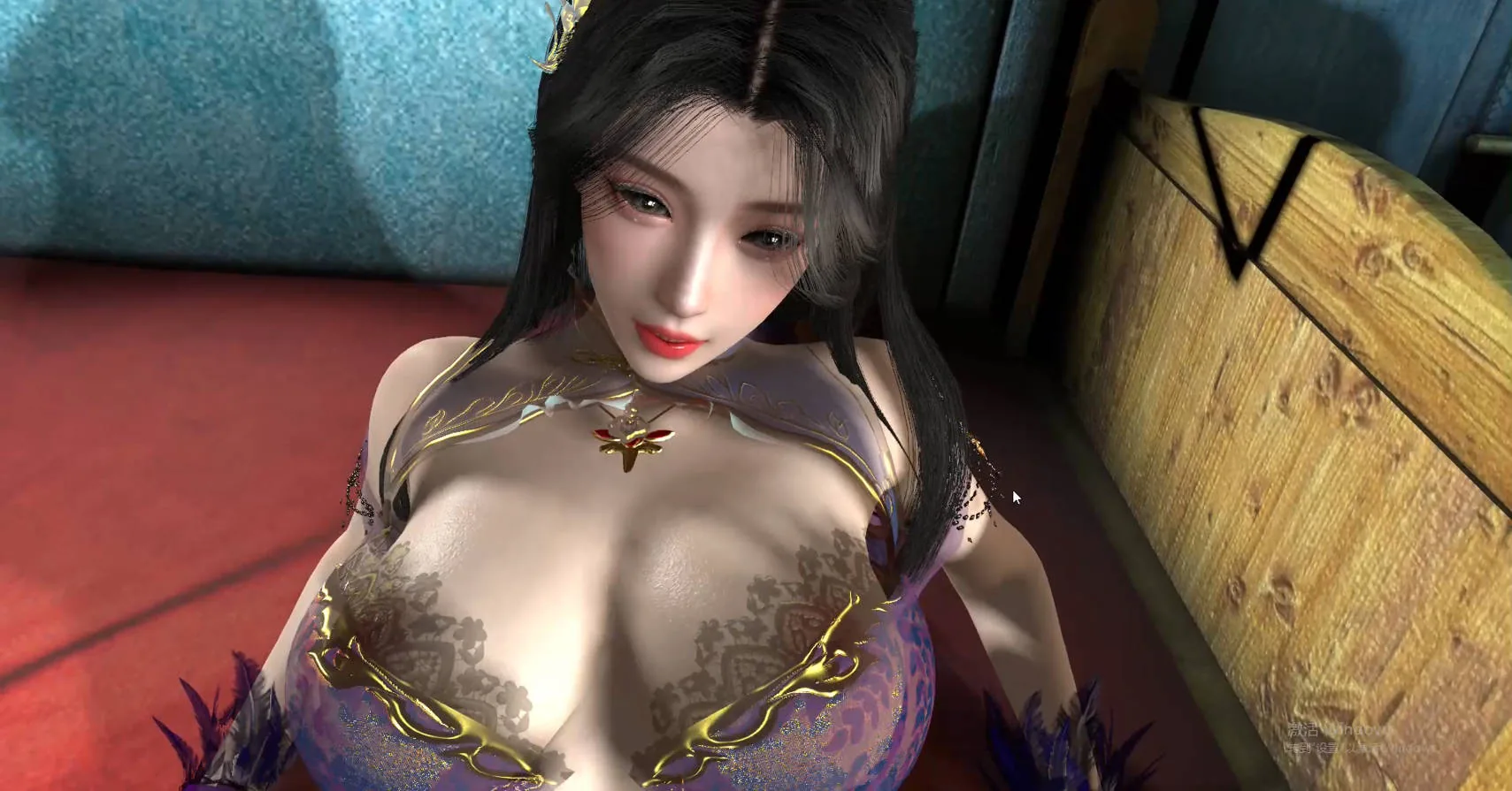 [VAM动画][游客01] 桔梗17min [981M/FM微云]