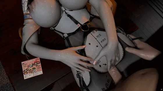 [3D/动态/VAM] fengying：电视有什么好看的 性感黑丝巨乳御姐骑乘后入中出 [2.3G/FM/WY]