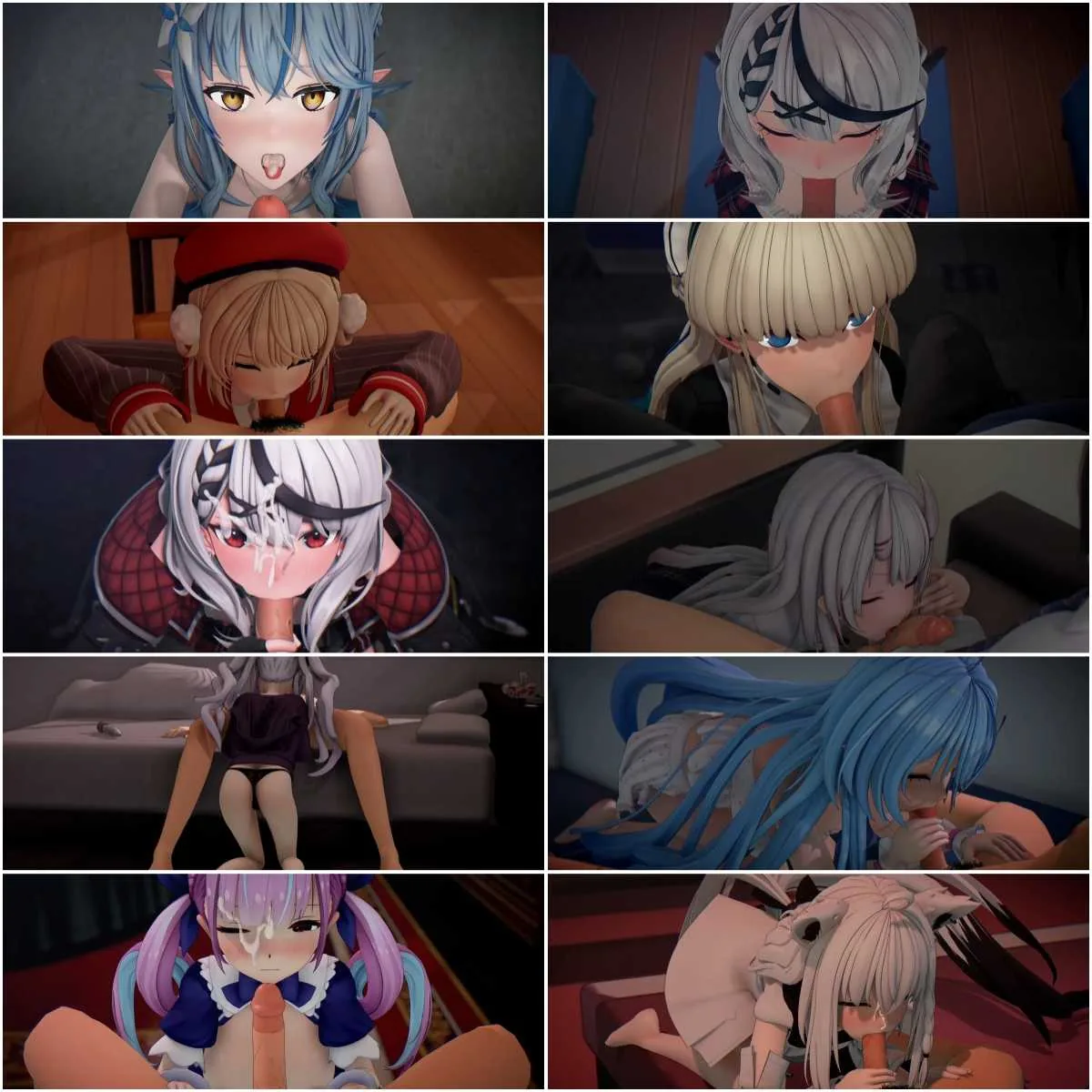 【MMD】【更新至2025.4.11】精品合集3_超高质量R18MMD_ChunAsa【1.6G/12V】【FM转BD】