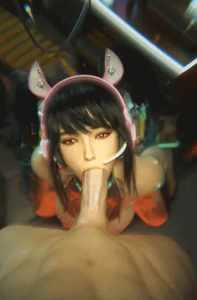 [3D/无修/CV] MEGAERA 7月新作：伊芙 性感女神娴熟口技吸茎侍奉 [1.9G/FM/WY]