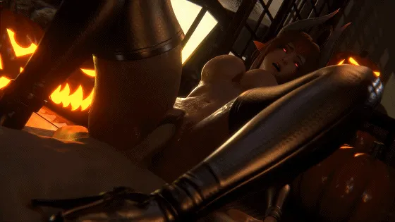 [3D/无修/CV] ATE_Toon 11月新作：33-34 魅魔+阿尔托莉雅 性感御姐骑乘中出嫩穴灌注大量浓精 [575MG/FM/WY]