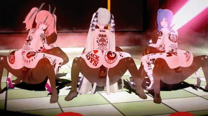 【MMD/tom大力/纯啪】碧蓝航线NTR 实习指挥官与不贞骚婊媚黑女友+娼姬淫舰QOS【382m/1080p/飞猫百度】