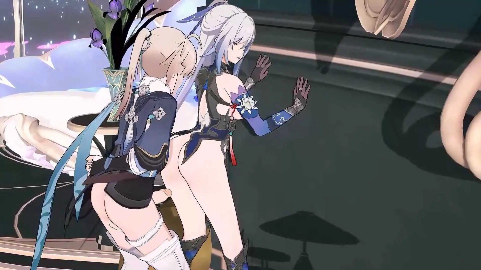 【MMD/fengyunmomo/纯啪】星穹铁道 彦卿艹镜流【286m/1080p/飞猫百度】